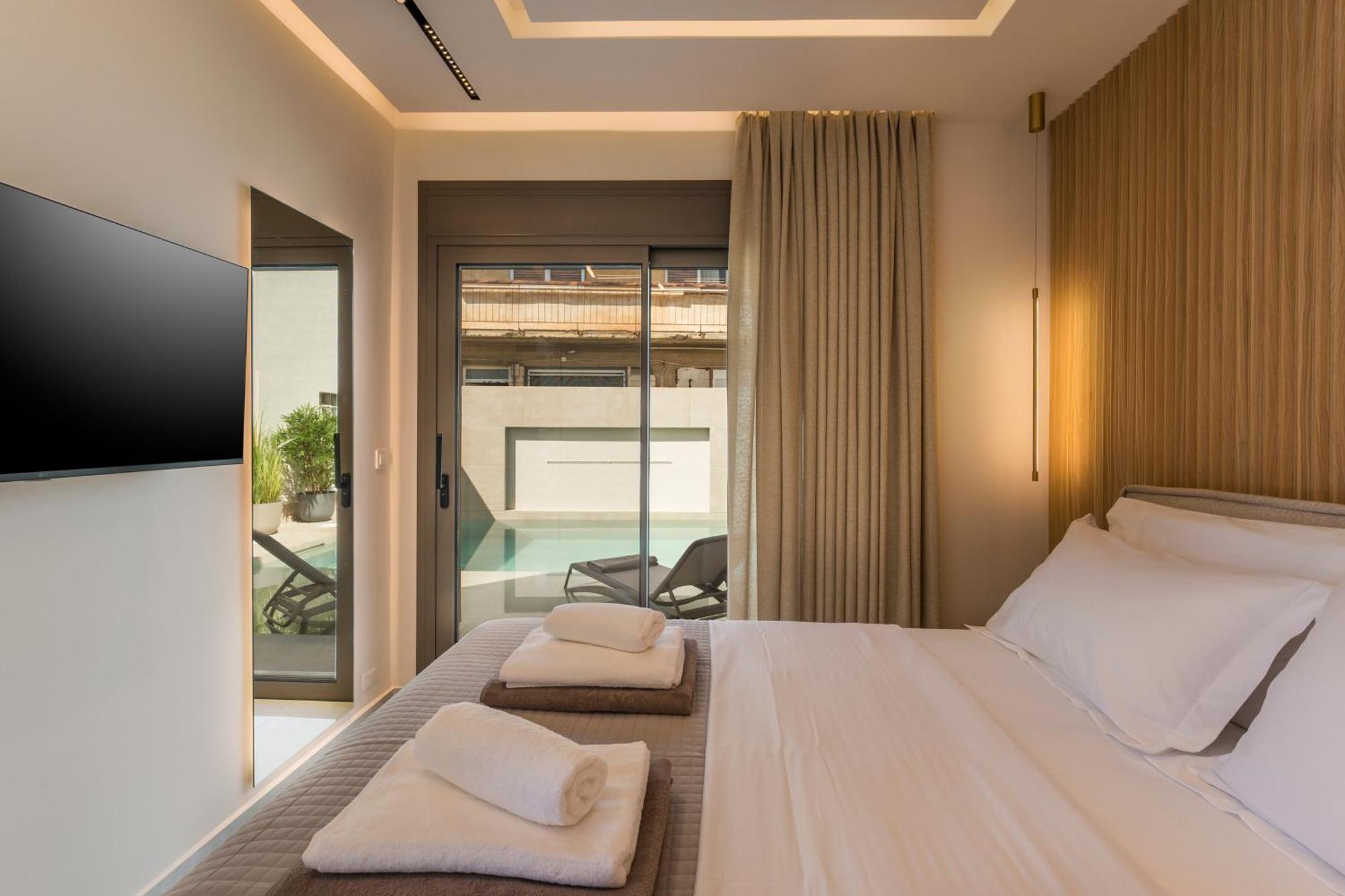 Orama Luxury Apartments Nea Kydonia Exterior foto